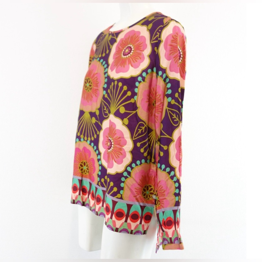 ๐๐๐MILANO ITALY ๐ฎ๐น COLOURFUL BLOUSE - Picture 2 of 13